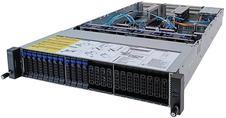 Serveris Serwer Gigabyte Barebone R282-Z97 (rev. A00) 2U Dual gniazdo SP3 6NR282Z97MR-00