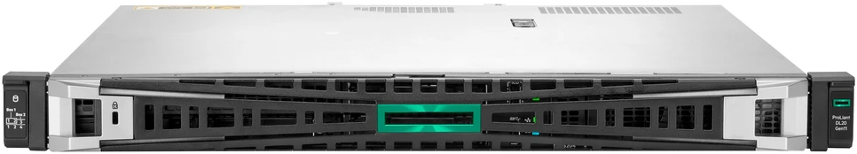 Hewlett Packard (HP) HPE ProLiant DL20 Gen11 serveris, 960 GB, stovo montuojamas (1U), Intel® Xeon® 6333P 3,1 GHz, 32 GB DDR5-SDRAM, 1000 W