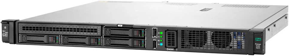 Hewlett Packard (HP) HPE ProLiant DL20 Gen11 serveris, 960 GB, stovo montuojamas (1U), Intel® Xeon® 6333P 3,1 GHz, 32 GB DDR5-SDRAM, 1000 W