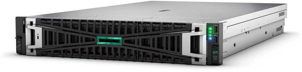 Hewlett Packard (HP) HPE ProLiant DL380 Gen11 4509Y 2.6GHz 8c 1P 2x32GB-R 8SFF MR408i-o 2x480GB SSD 2x1000W PS ES serveris