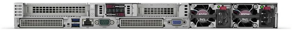 Serveris Hewlett Packard (HP) HPE PL DL360g11 4510 (2.4G/12C) 2x32G (p64706) 2x480G 2x1000W MR408i-o 8SFF 4p1G ocp Išmanus pasirinkimas