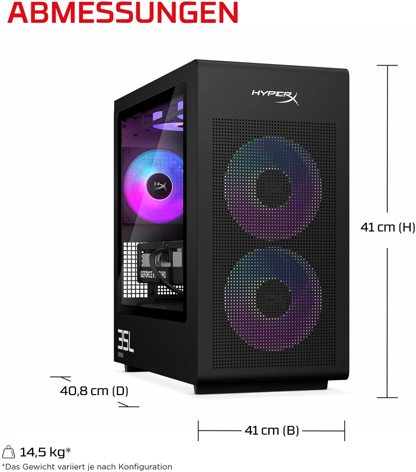 Stacionarus kompiuteris HP HyperX OMEN stalinis žaidimų kompiuteris GT18-0171ng Intel Core Ultra 7 270K Plus, 32 GB RAM, 1 TB SSD, GeForce RTX 5080, Windows 11 Home