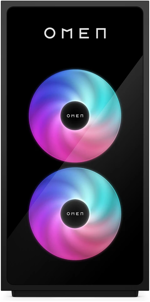 Stacionarus kompiuteris HP OMEN žaidimų kompiuteris GT16-0194ng su Intel Core i7 14700F procesoriumi, 32 GB RAM, 1 TB SSD, GeForce RTX 5070 Ti vaizdo plokšte, Windows 11 Home operacine sistema