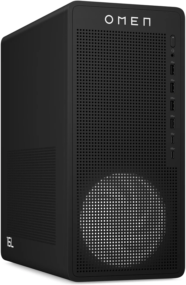 Stacionarus kompiuteris HP OMEN 16L TG03-0177ng Desktop PC AMD Ryzen 7 8700F, 32GB RAM, 1TB SSD, NVIDIA GeForce RTX 5060 Ti 16GB, Win11