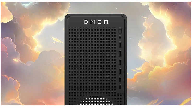 Stacionarus kompiuteris HP OMEN 16L TG03-0177ng Desktop PC AMD Ryzen 7 8700F, 32GB RAM, 1TB SSD, NVIDIA GeForce RTX 5060 Ti 16GB, Win11
