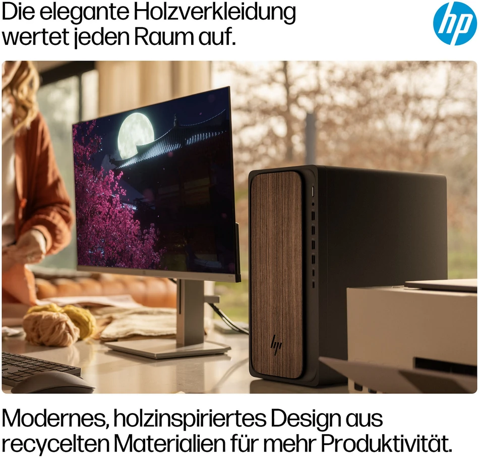 HP Omnidesk stacionarus kompiuteris M03-0177ng [Intel Core Ultra 7 265, 32 GB RAM, 1 TB SSD, Windows 11]