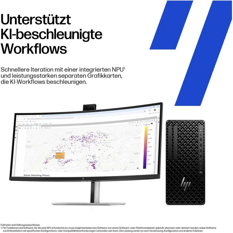 Stacionarus kompiuteris HP Z1 G1I TWR U9 285 W11 - 64GB 1TB WIFI 7 NO KB/M