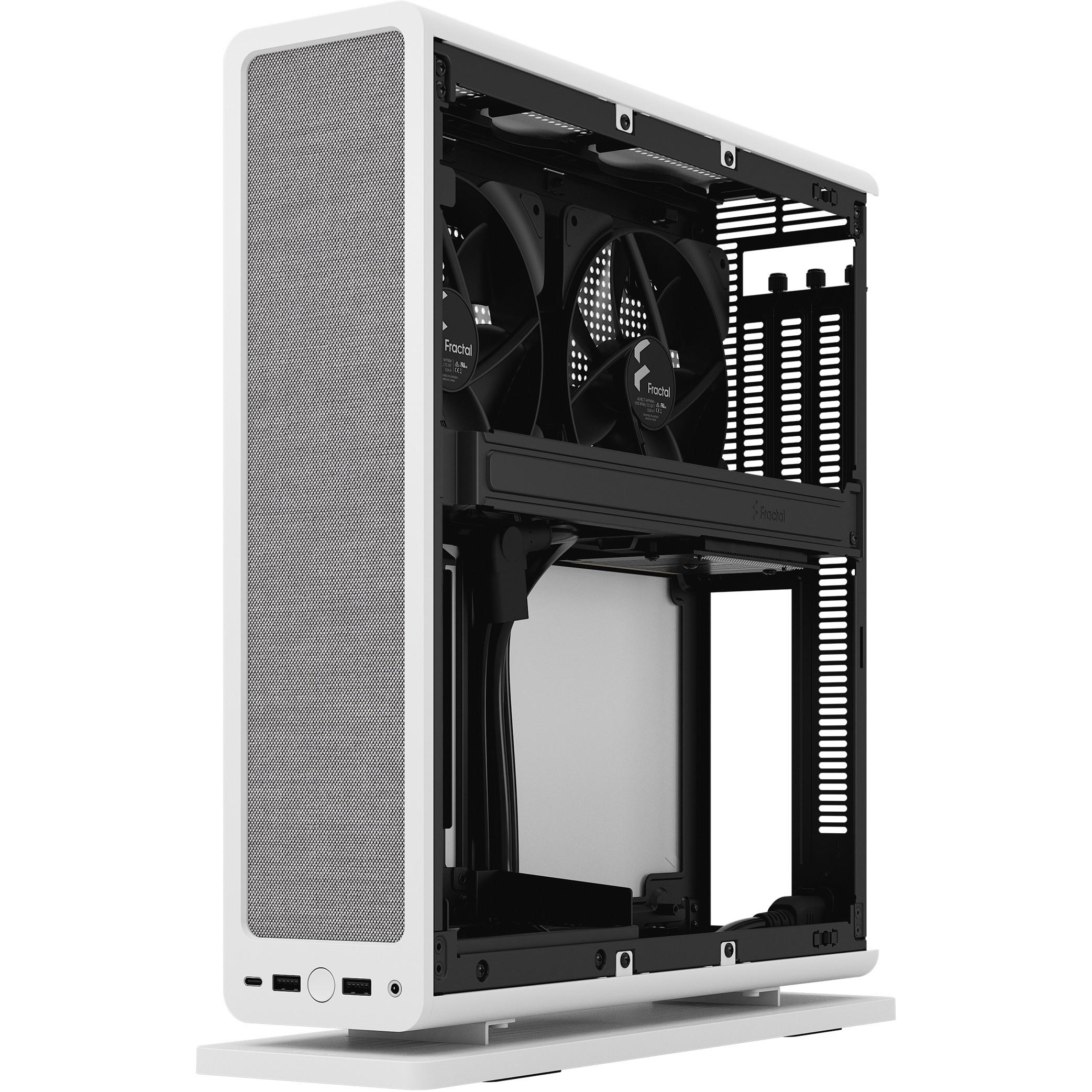 Fractal Design | Ridge | FD-C-RID1N-02 | Side window | Mini ITX | SFX, SFX-L | Baltas