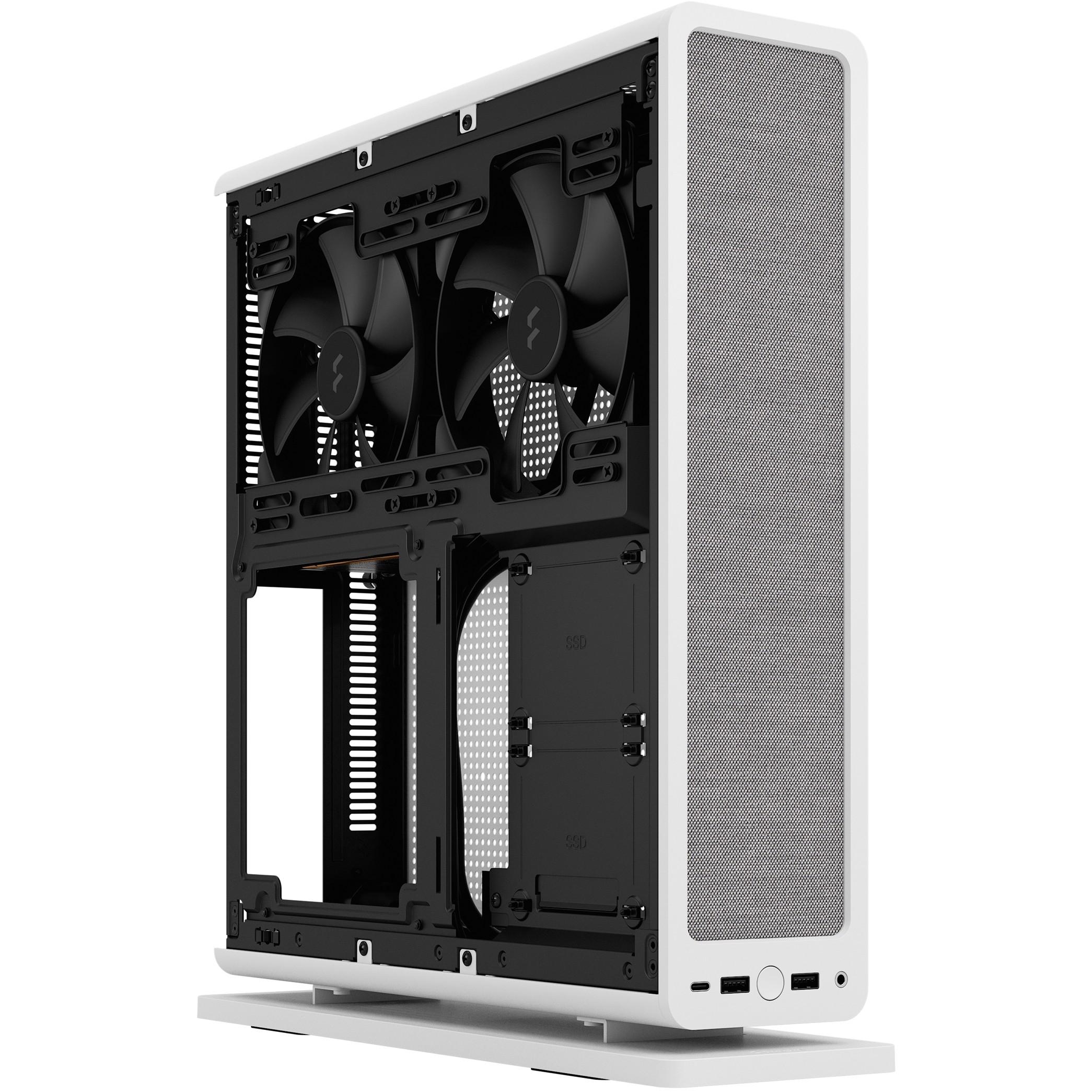 Fractal Design | Ridge | FD-C-RID1N-02 | Side window | Mini ITX | SFX, SFX-L | Baltas