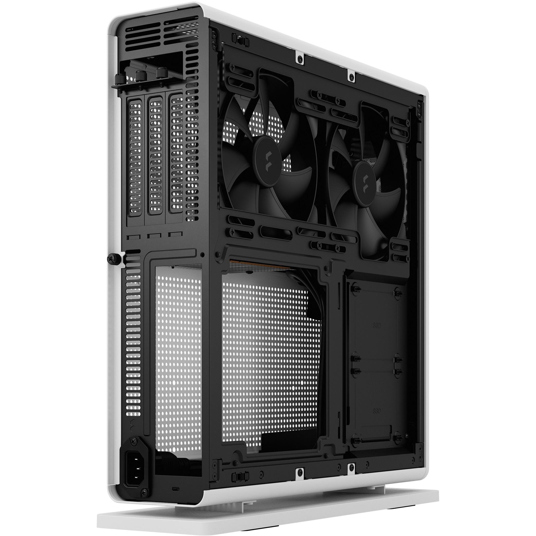 Fractal Design | Ridge | FD-C-RID1N-02 | Side window | Mini ITX | SFX, SFX-L | Baltas