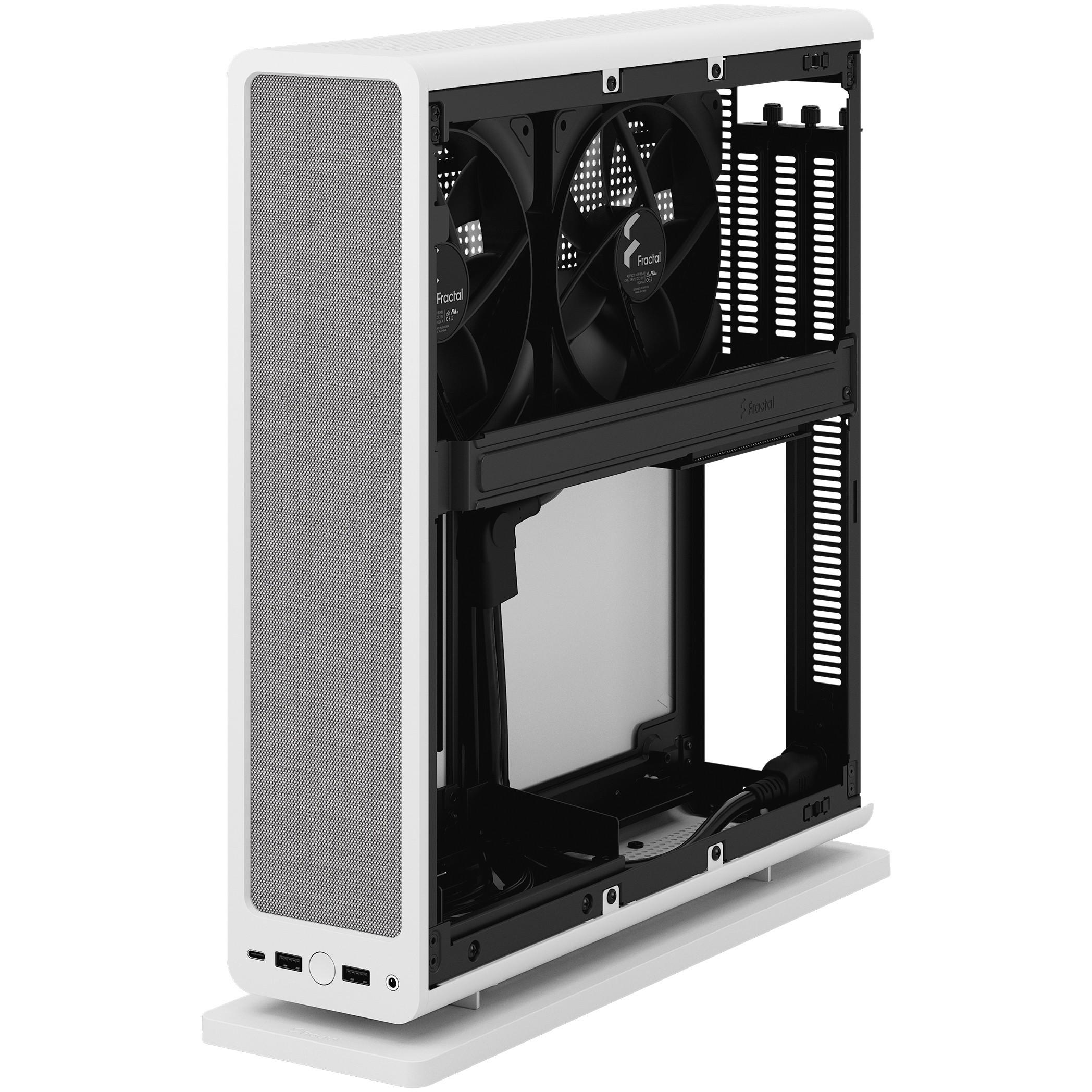 Fractal Design | Ridge | FD-C-RID1N-02 | Side window | Mini ITX | SFX, SFX-L | Baltas