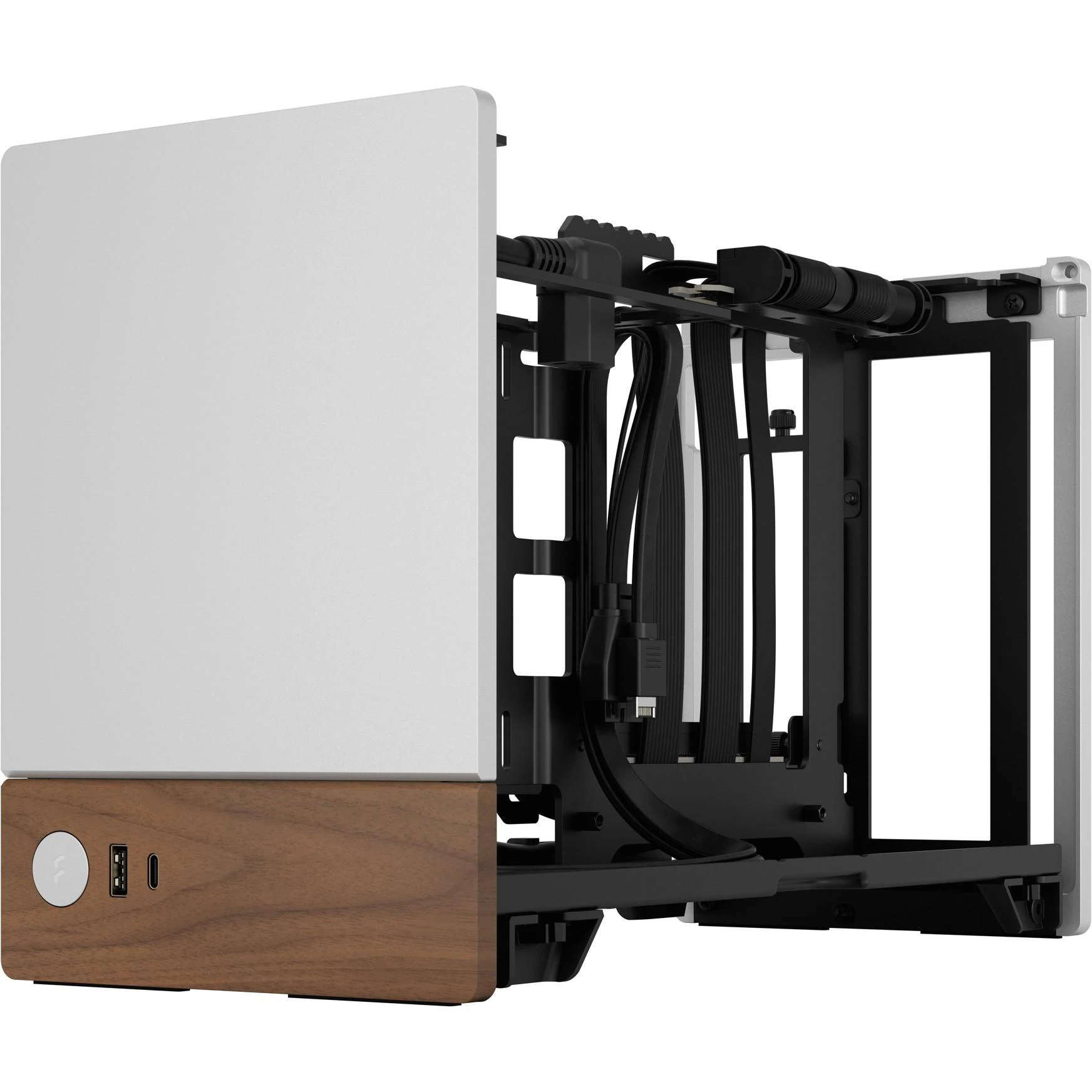 Fractal Design Fraktalų dizainas | PC dėklas | Terra | Sidabras | Mini ITX