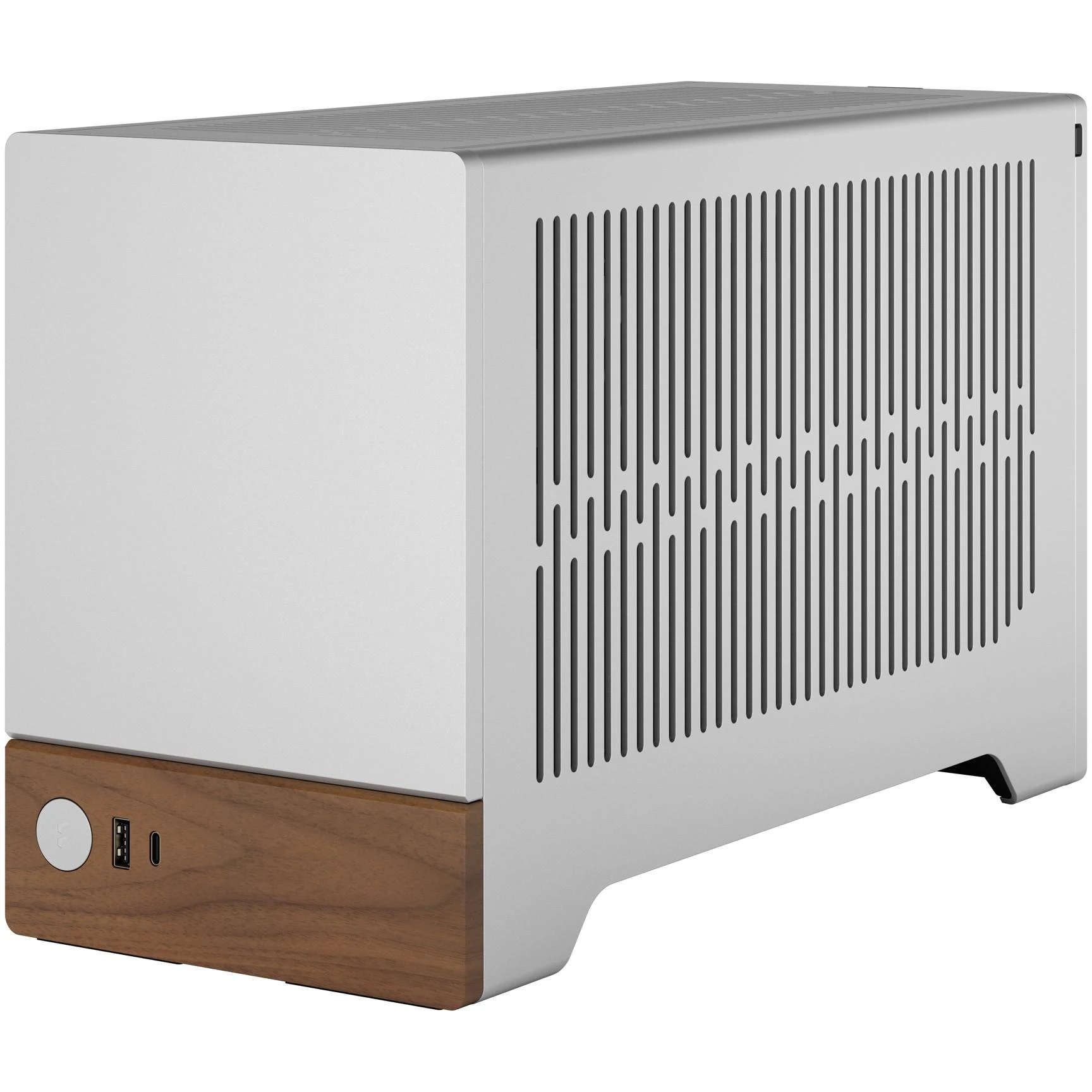 Fractal Design Fraktalų dizainas | PC dėklas | Terra | Sidabras | Mini ITX