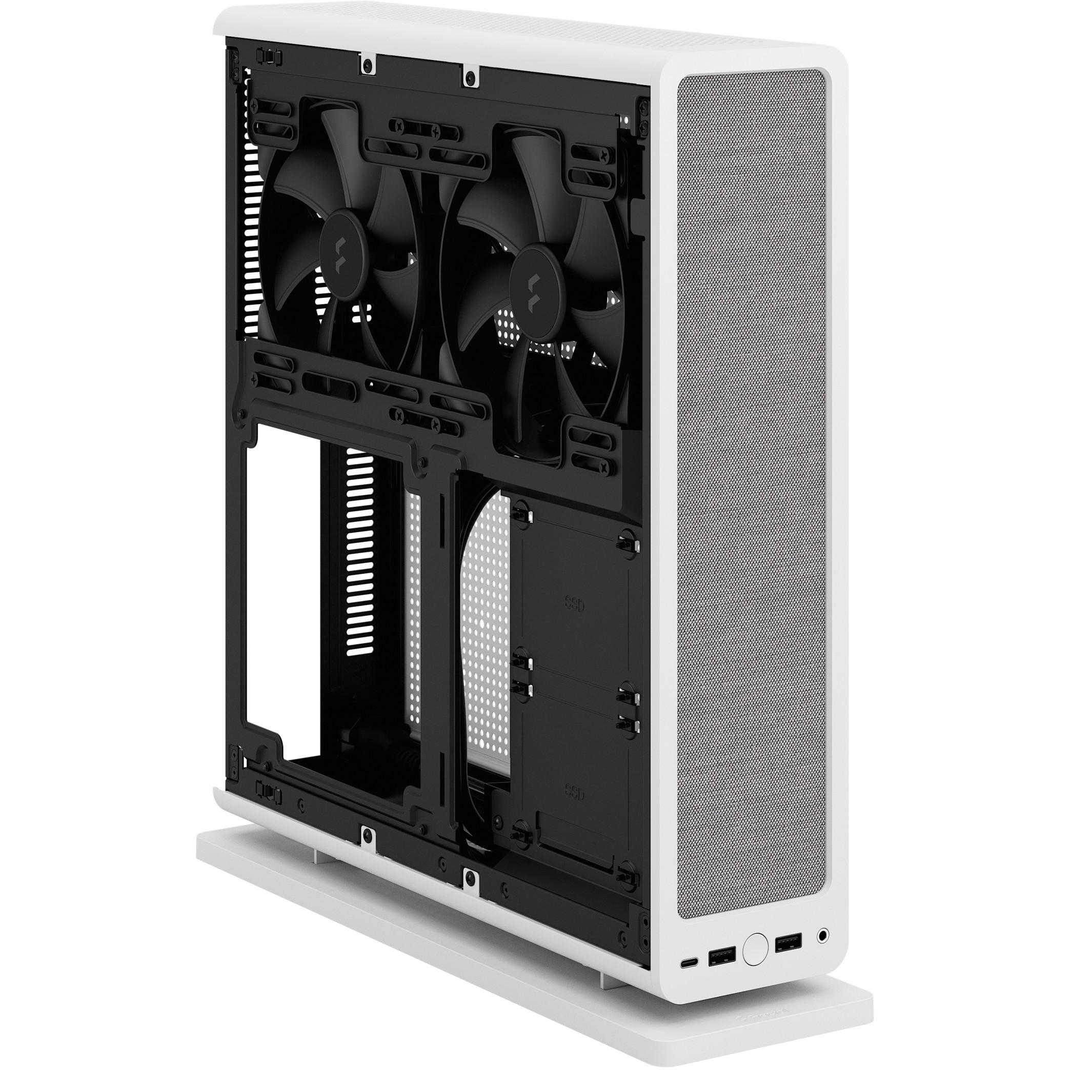 Fractal Design | Ridge | FD-C-RID1N-02 | Side window | Mini ITX | SFX, SFX-L | Baltas