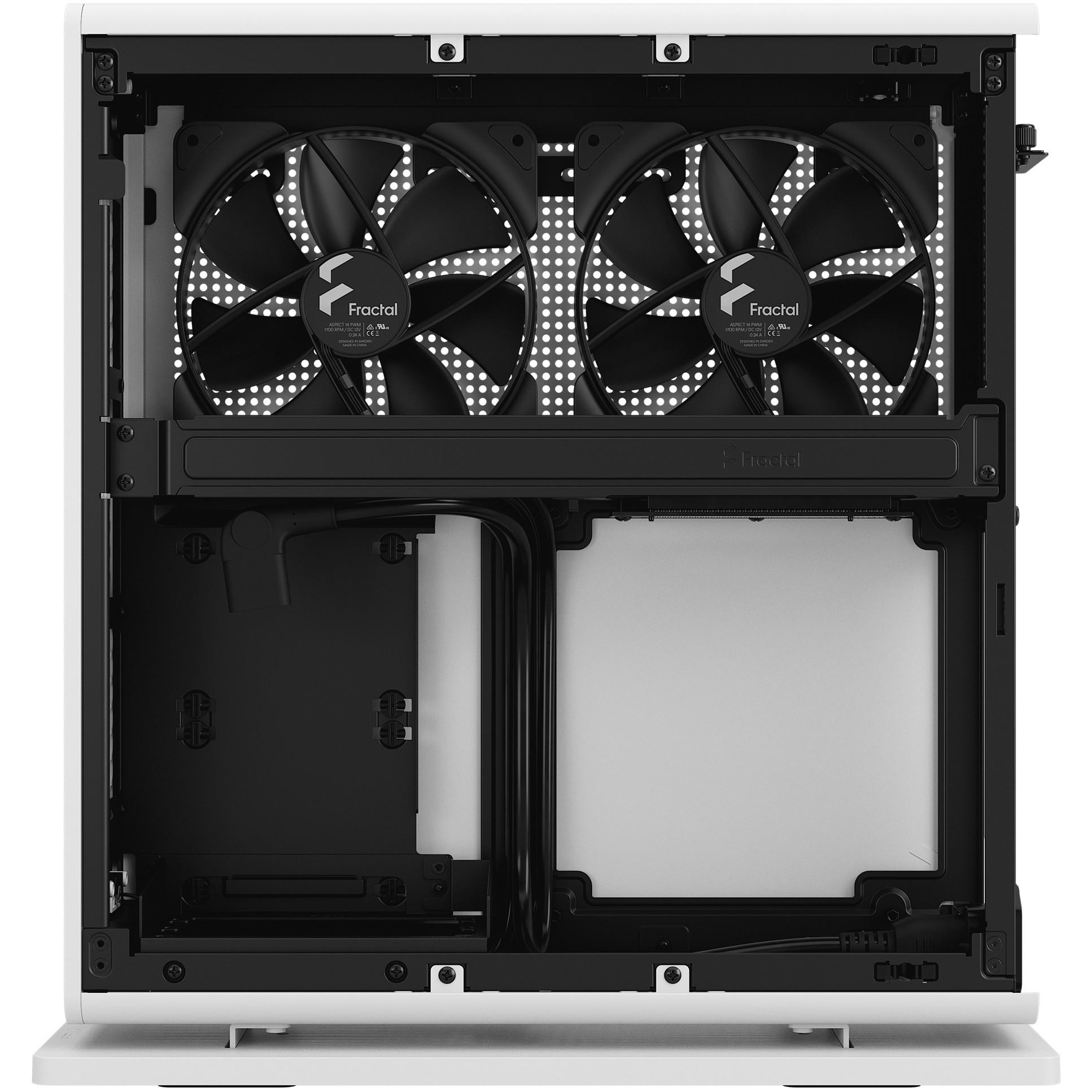 Fractal Design | Ridge | FD-C-RID1N-02 | Side window | Mini ITX | SFX, SFX-L | Baltas