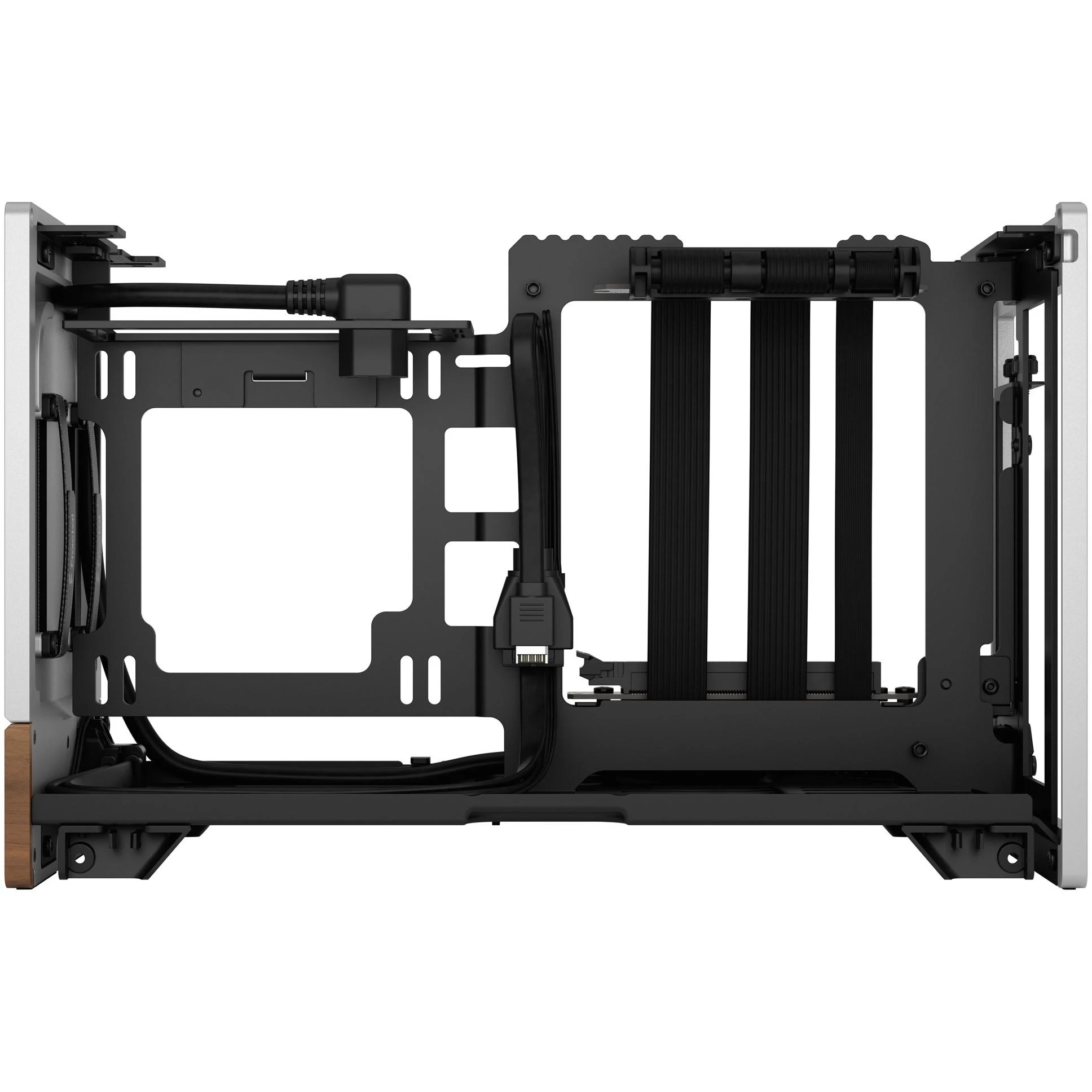 Fractal Design Fraktalų dizainas | PC dėklas | Terra | Sidabras | Mini ITX