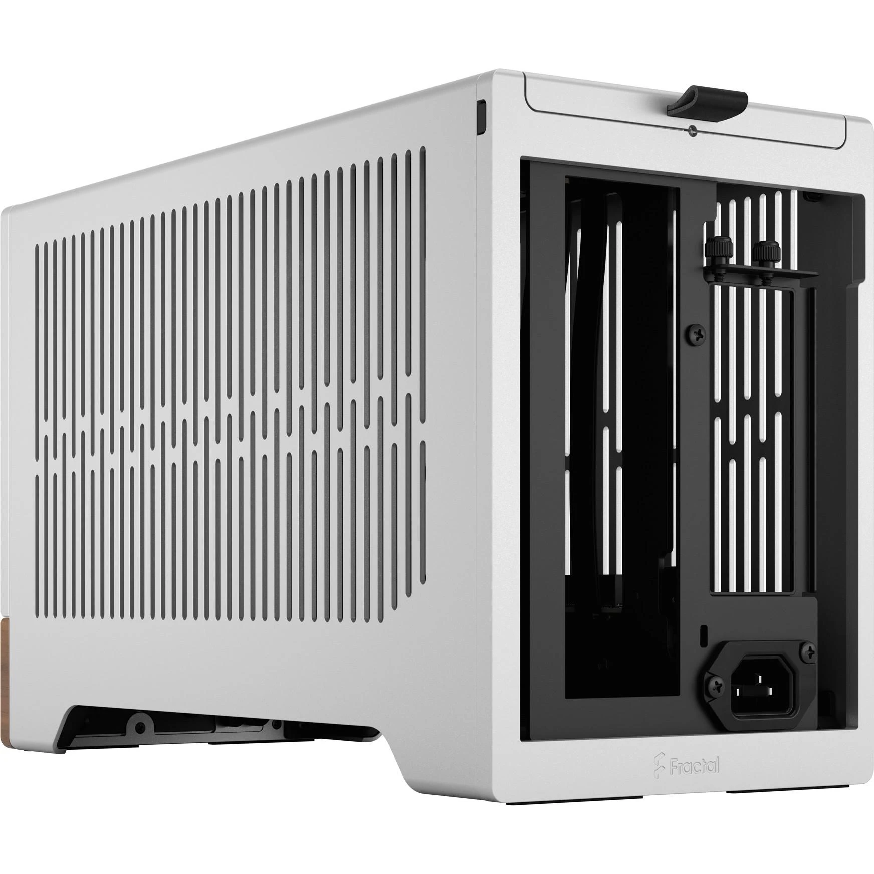 Fractal Design Fraktalų dizainas | PC dėklas | Terra | Sidabras | Mini ITX