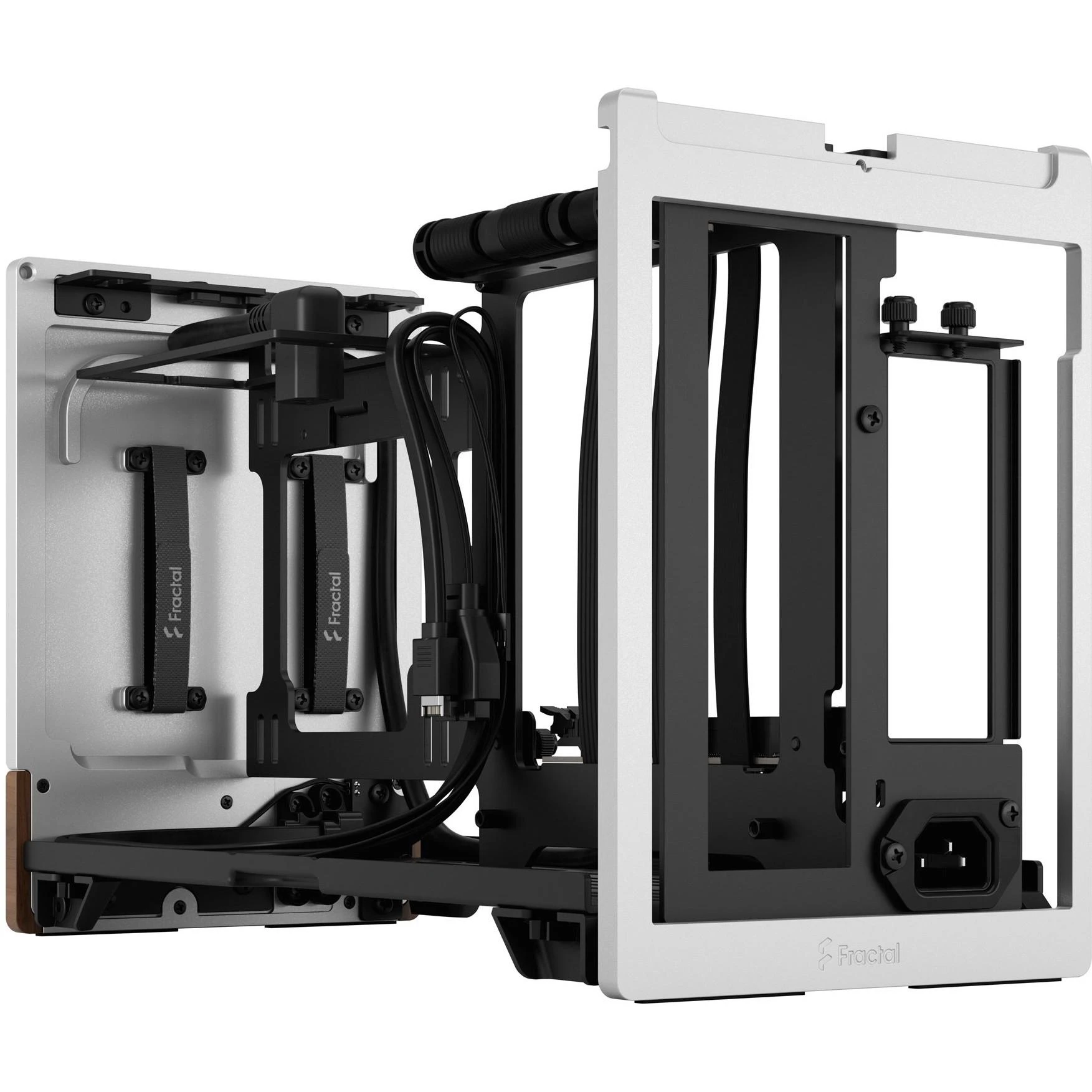 Fractal Design Fraktalų dizainas | PC dėklas | Terra | Sidabras | Mini ITX