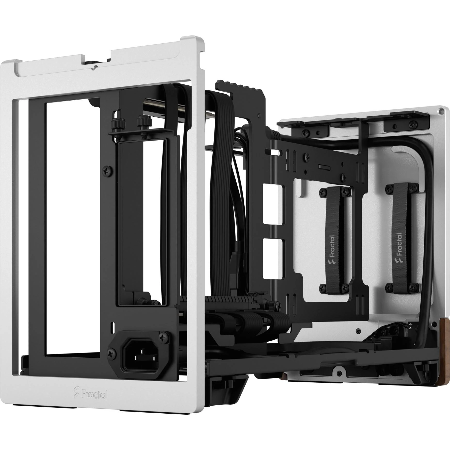 Fractal Design Fraktalų dizainas | PC dėklas | Terra | Sidabras | Mini ITX