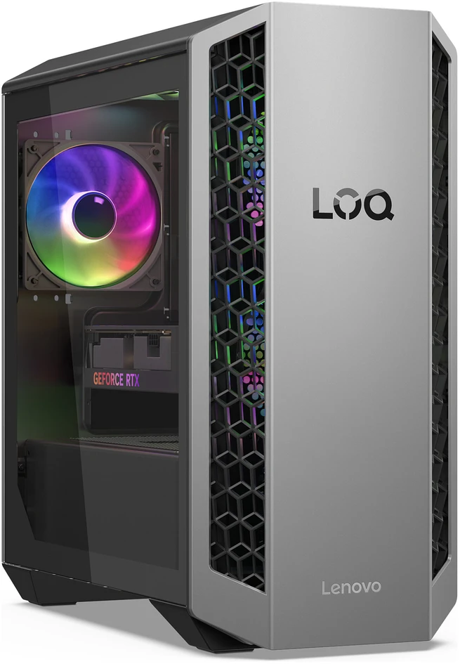 Stacionarus kompiuteris Lenovo IdeaCentre LOQ 26ADR10 91DF0074GF – AMD Ryzen 7 8745HX, 16 GB RAM, 1 TB SSD, NVidia GeForce RTX 5070, Windows 11