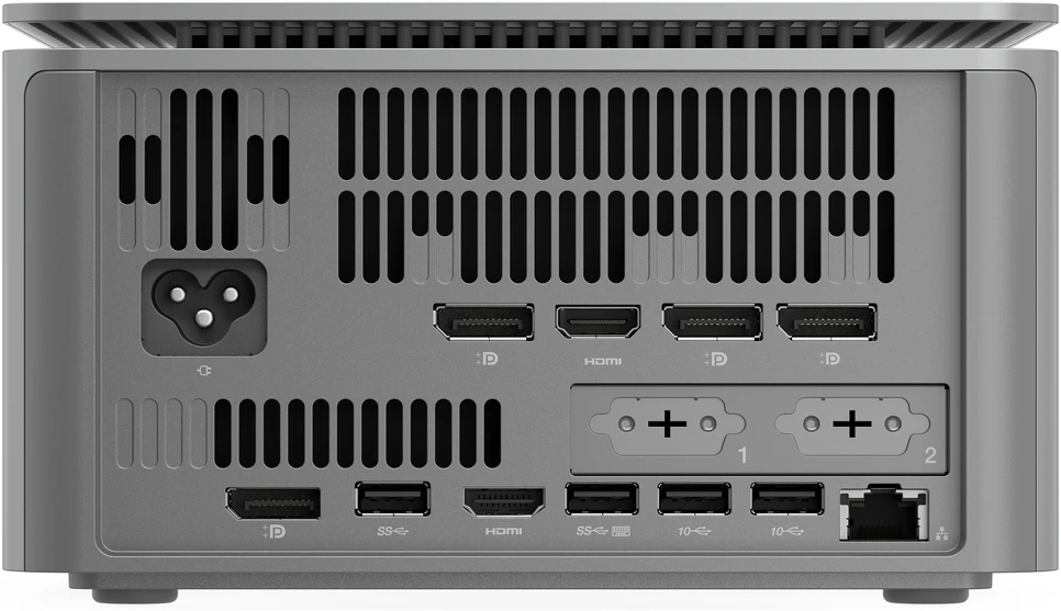 Stacionarus kompiuteris „Lenovo ThinkCentre Neo Ultra USFF 12W1003WGE“ – „Intel i7-14700T“, 32 GB DDR5 RAM, 1000 GB SSD, „NVidia GeForce RTX 4060“, „Win11 Pro“