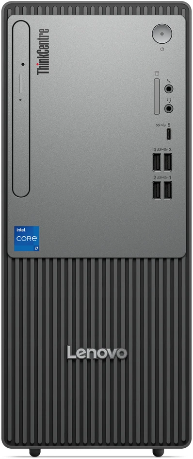 Stacionarus kompiuteris „Lenovo ThinkCentre Neo 50t Tower“ 12UD0045GE – „Intel i5-14400“, 16 GB DDR5 RAM, 512 GB SSD, „Intel UHD 730“ vaizdo plokštė, DOS