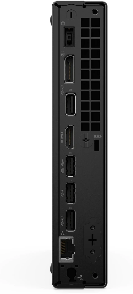 „Lenovo ThinkCentre Neo 50q Tiny 13B9001MGE“ – „Intel Core 5 210H“ procesorius, 16 GB DDR5 RAM, 512 GB SSD, „Intel UHD“ grafika, DOS