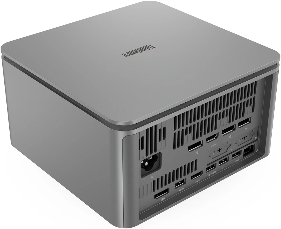 Stacionarus kompiuteris „Lenovo ThinkCentre Neo Ultra USFF 12W1003WGE“ – „Intel i7-14700T“, 32 GB DDR5 RAM, 1000 GB SSD, „NVidia GeForce RTX 4060“, „Win11 Pro“
