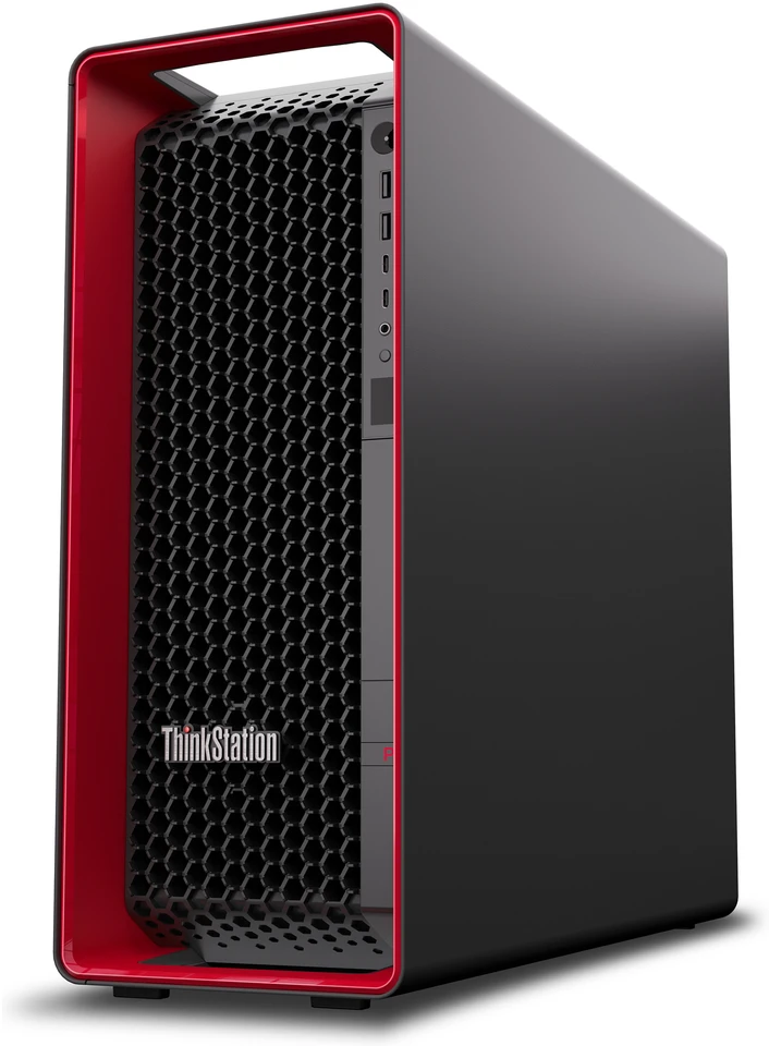 Stacionarus kompiuteris Kompiuteris Lenovo TS/ThinkStation P8 / AMD Threadripper PRO 9955WX 4,5 GHz | Turbo 5,4 GHz 64 MB L3 | 16 branduolių | 32 gijos / 128GB / 1024GB / be GFX (pasirinktinai) / Windows 11 Pro 64 / 3 metai