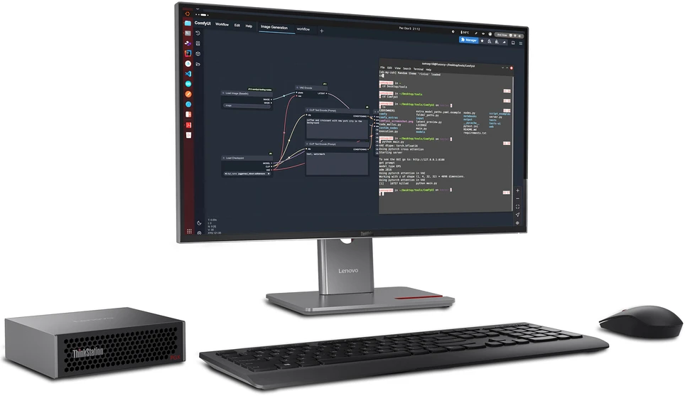 Serveris Lenovo LENOVO ThinkStation PGX Grace Blackwell GB10 128GB 2TB SSD UMA DGX OS TopSeller