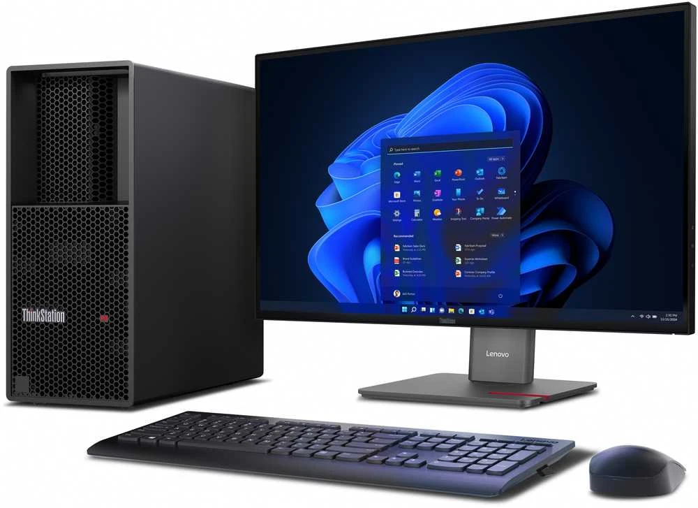 Stacionarus kompiuteris LENOVO ThinkStation P3 Tower G2 CU 9 285K 48GB 512GB UMA 750W W11P 3YOS Geriausias pardavėjas