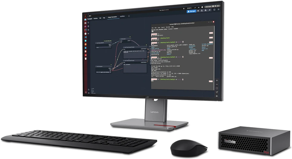 Serveris Lenovo LENOVO ThinkStation PGX Grace Blackwell GB10 128GB 2TB SSD UMA DGX OS TopSeller