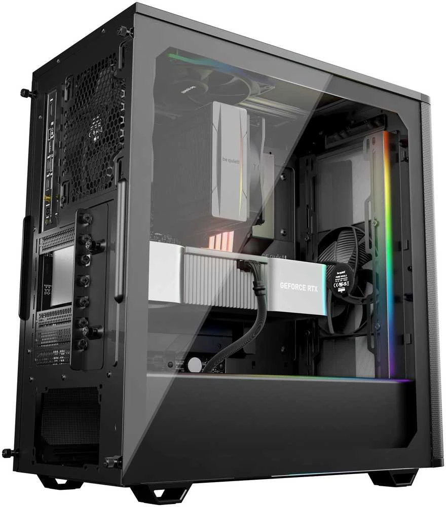 LISTAN BE QUIET Pure Base 501 DX Juodas ARGB