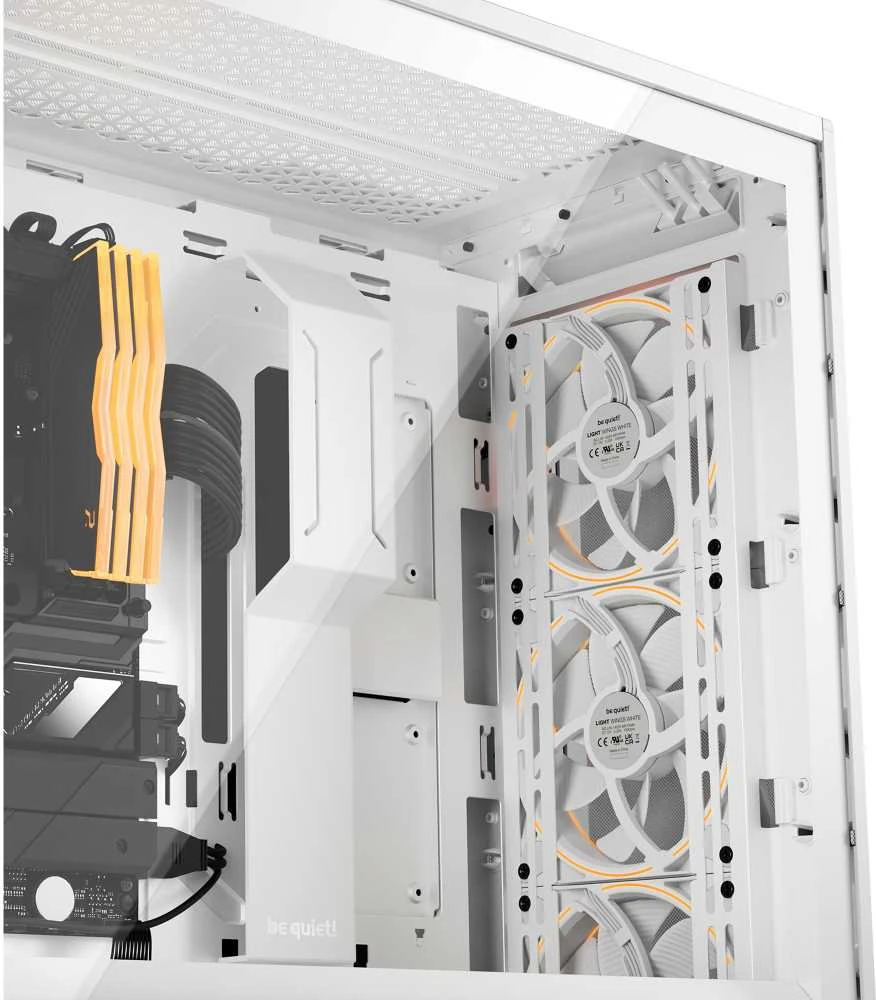 LISTAN BE QUIET Shadow Base 800 FX Case Baltas (P)