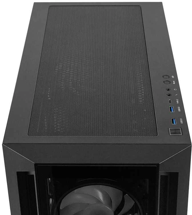 CHIEFTEC APEX A-RGB žaidimų važiuoklė E-ATX Juodas