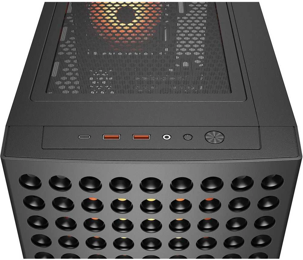 Midi COUGAR Airface ECO, ARGB, Juodas