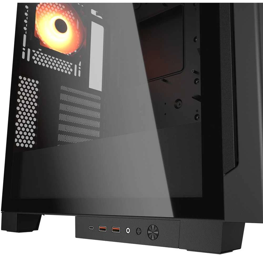 Midi COUGAR Airface ECO, ARGB, Juodas