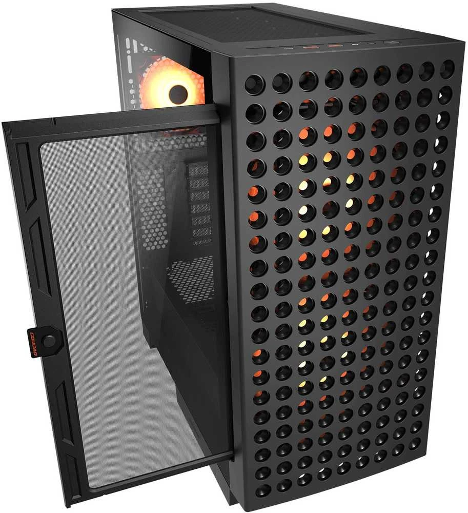 Midi COUGAR Airface ECO, ARGB, Juodas