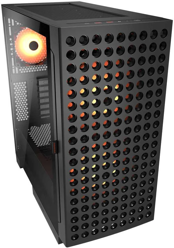 Midi COUGAR Airface ECO, ARGB, Juodas