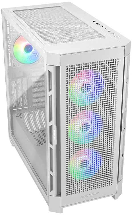 COUGAR DUOFACE PRO RGB PC Dėklas, Mid Tower, Baltas