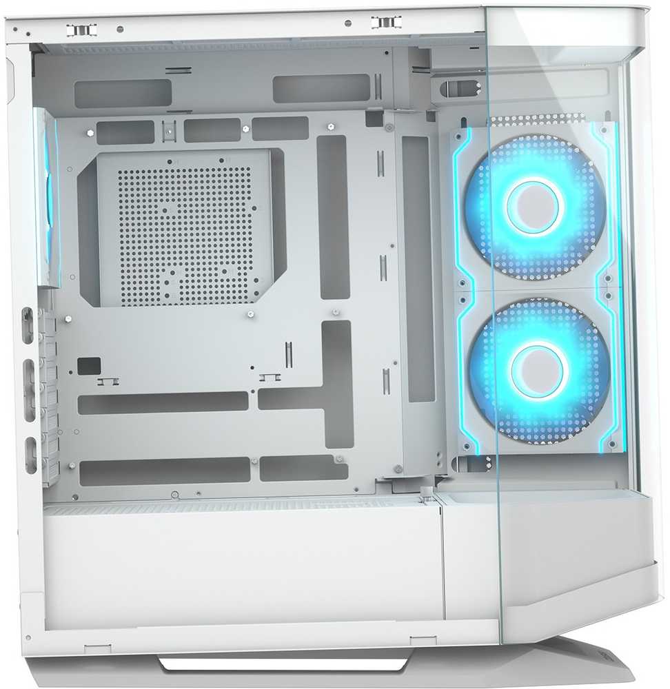 COUGAR CGR-58M6W-RGB „Midi Tower“ Balta
