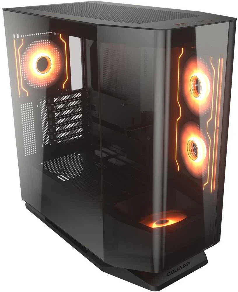 COUGAR CGR-58M6B-RGB „Midi Tower“ Juoda