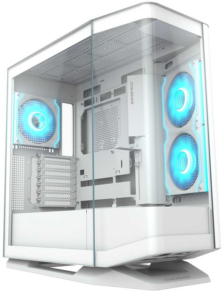 COUGAR CGR-58M6W-RGB „Midi Tower“ Balta