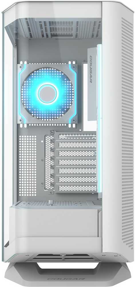 COUGAR CGR-58M6W-RGB „Midi Tower“ Balta