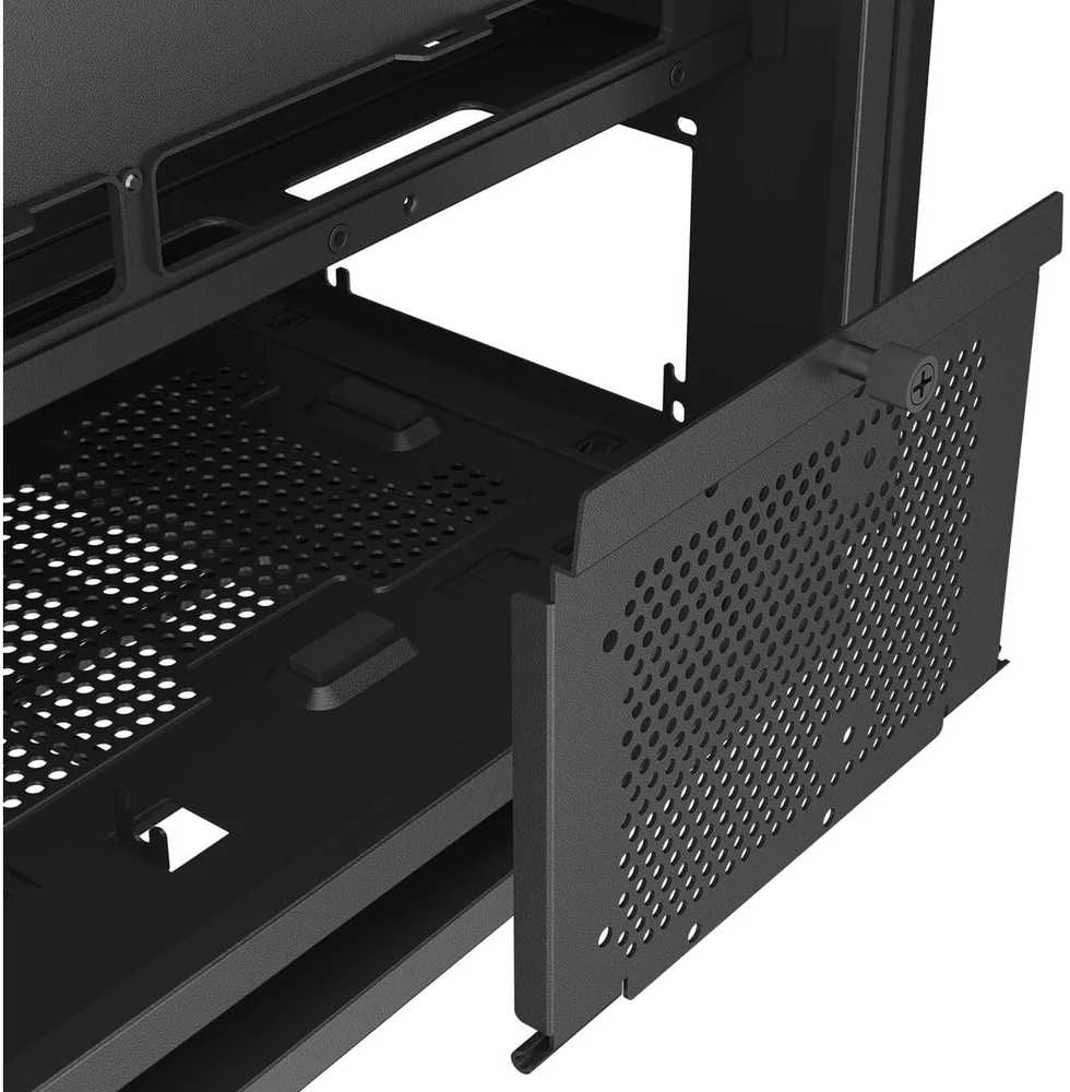 COUGAR CGR-58M6B-RGB „Midi Tower“ Juoda