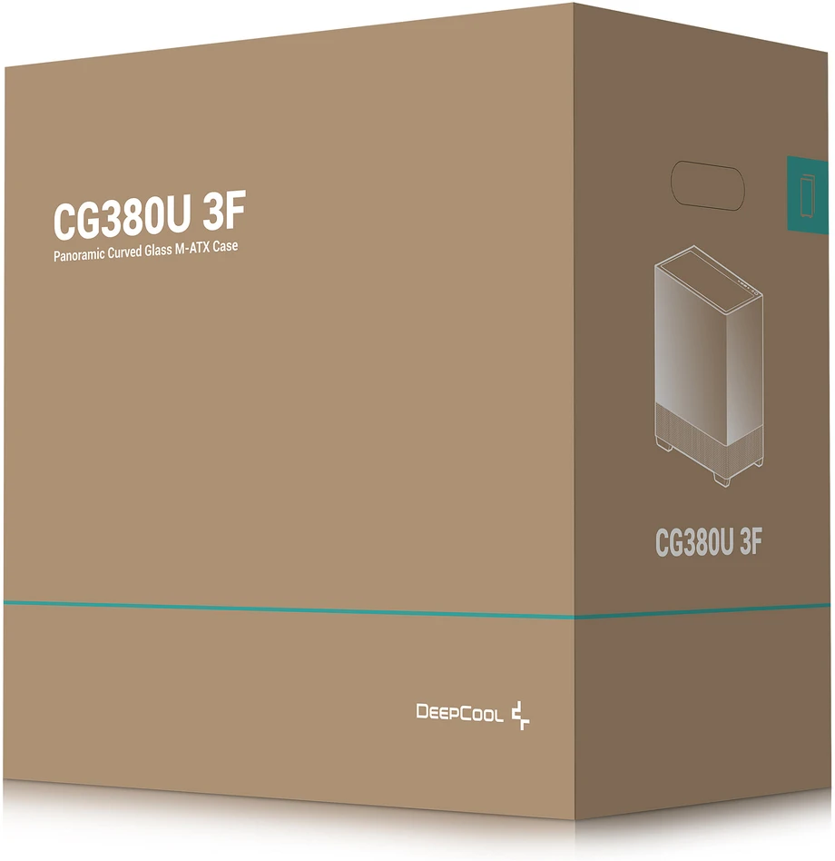 „Obudowa Deepcool CG380U 3F Judas“ (R-CG380U-BKAGM3-G)
