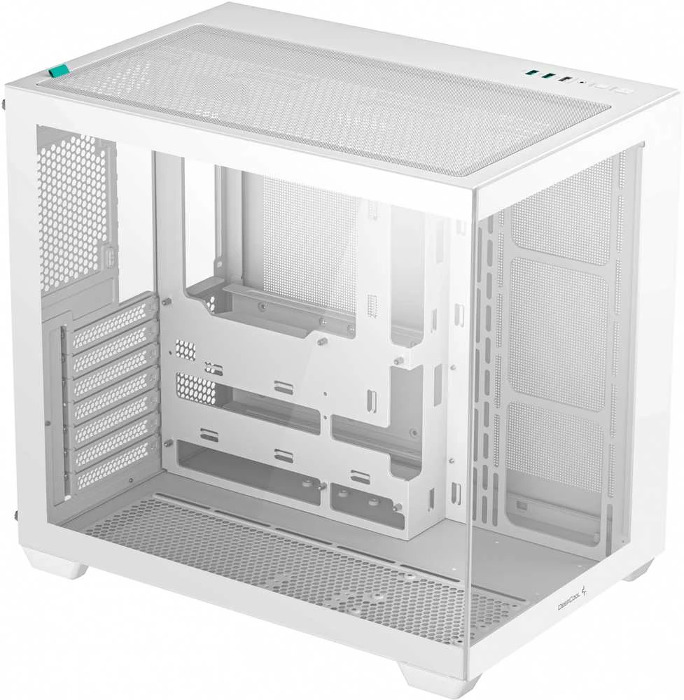 DeepCool CG530 WH Midi Tower Baltas