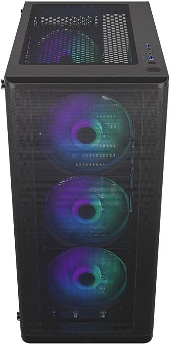 Kompiuterio Korpusas - Endorfy Ventum 200 ARGB, Juodas