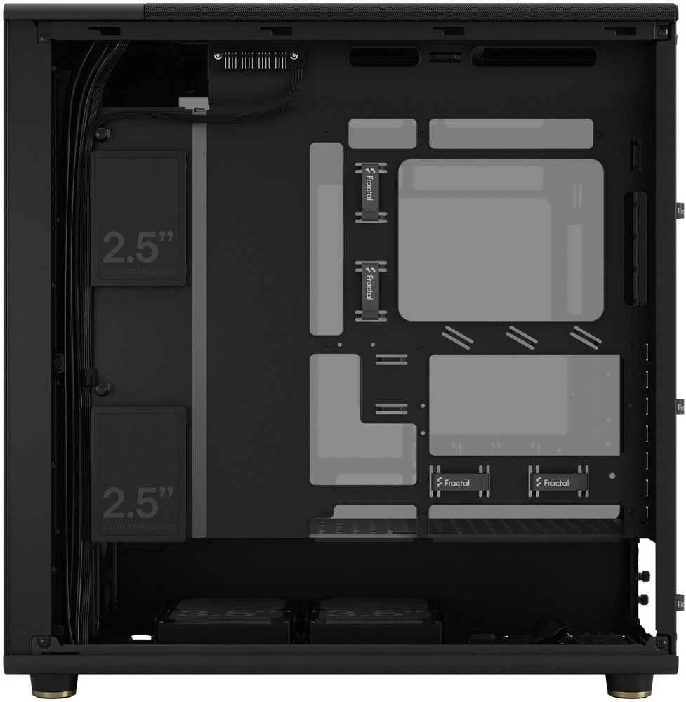 Fractal Design PC Case | North XL | ATX/mATX | RC Charcoal Juodas TG Dark