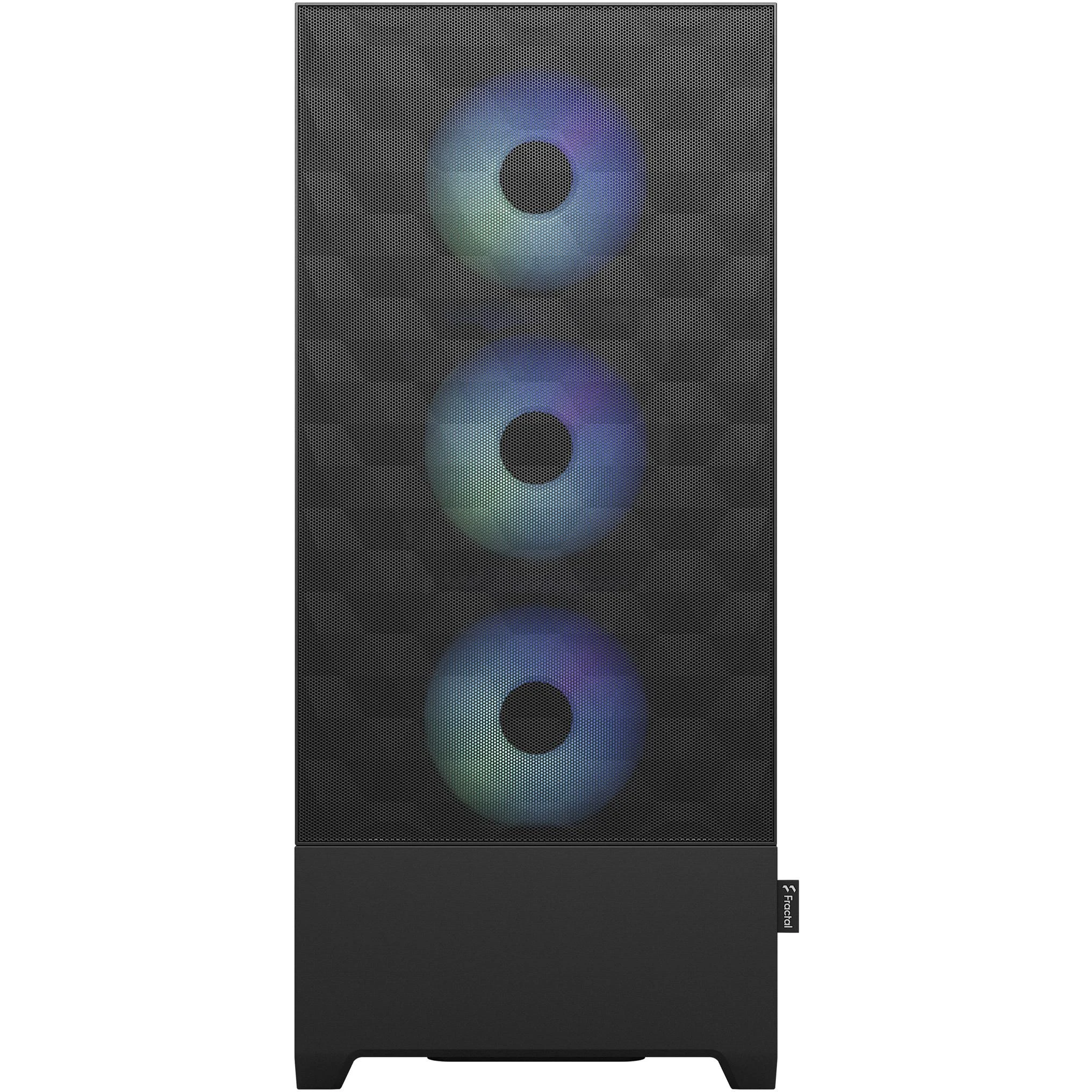 „Fractal Design“ | „Pop XL Air RGB“ | Šoninis langas | Juodas TG skaidraus atspalvio | E-ATX iki 280 mm, ATX, mATX, Mini ITX | ATX